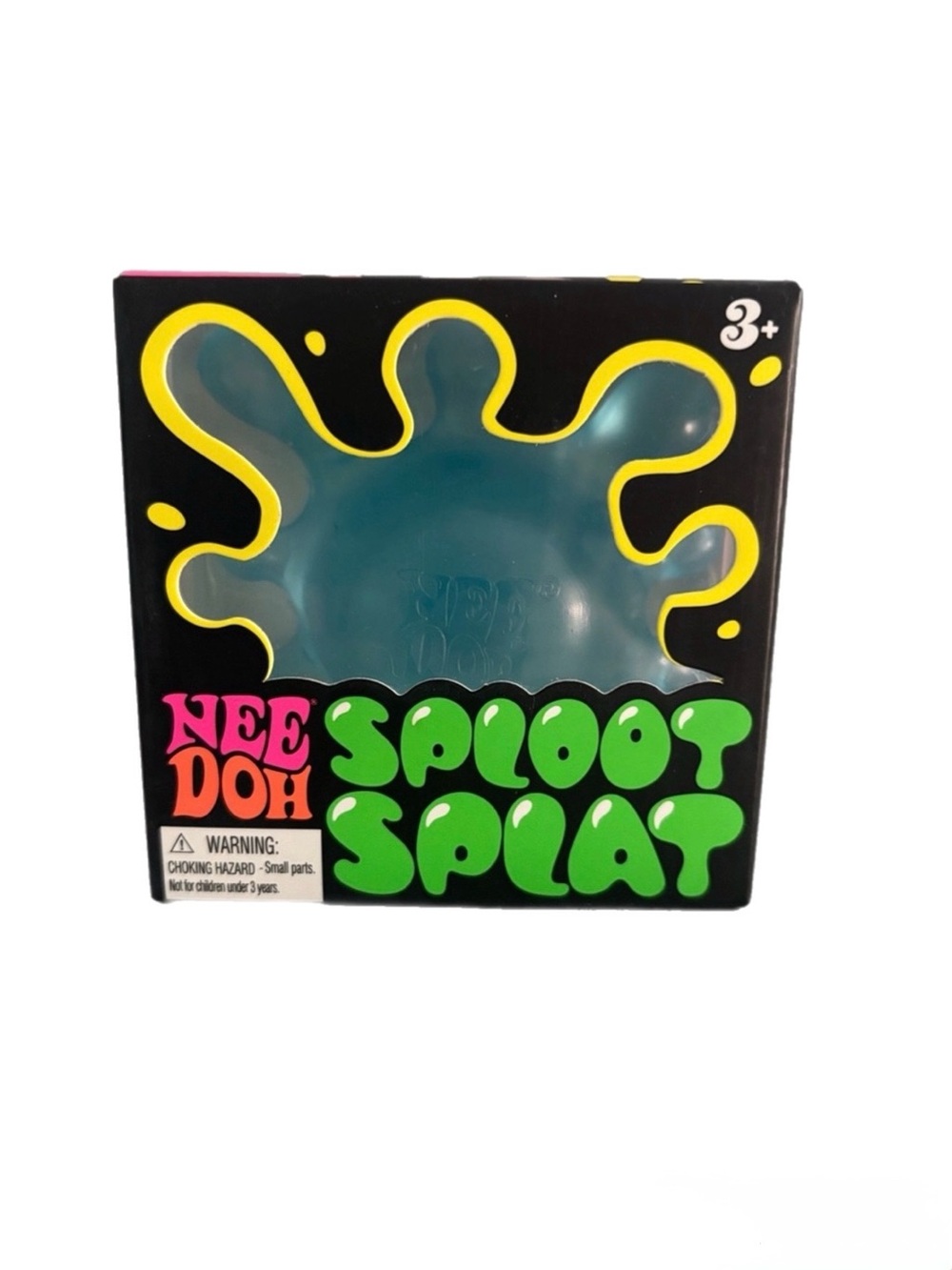 Authentic Rare VIRAL Nee Doh Sploot Splat — blue